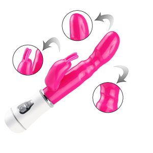 Vibrador de Ponto G e clitóris - RECARREGÁVEL 16 cm