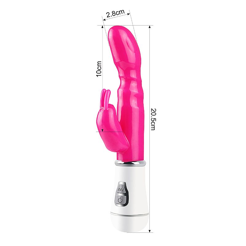 Vibrador de Ponto G e clitóris - RECARREGÁVEL 16 cm - Imagem 2