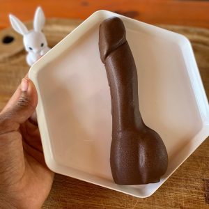 Chocolate recheado Pênis com Escroto